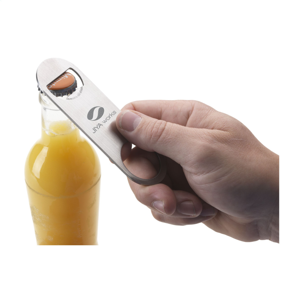 Logo trade advertising products picture of: CrownTop Metal Opener Metal